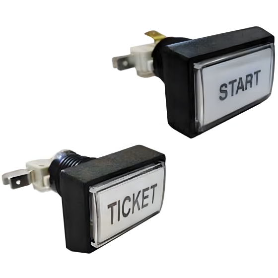 Button Set for Pot O Gold - "Ticket" & "Start"