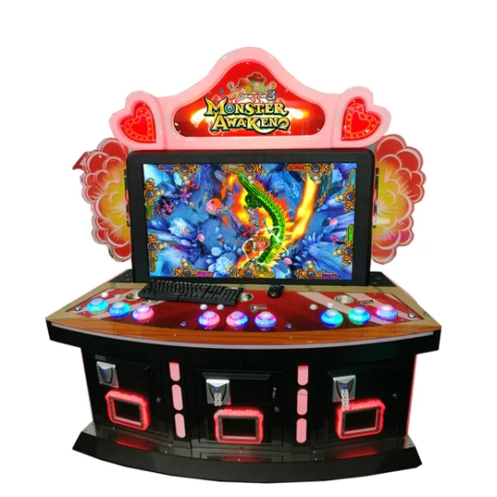 3 Player Stand-up 42 LCD fish game gambling table Ocean King game cabinet
